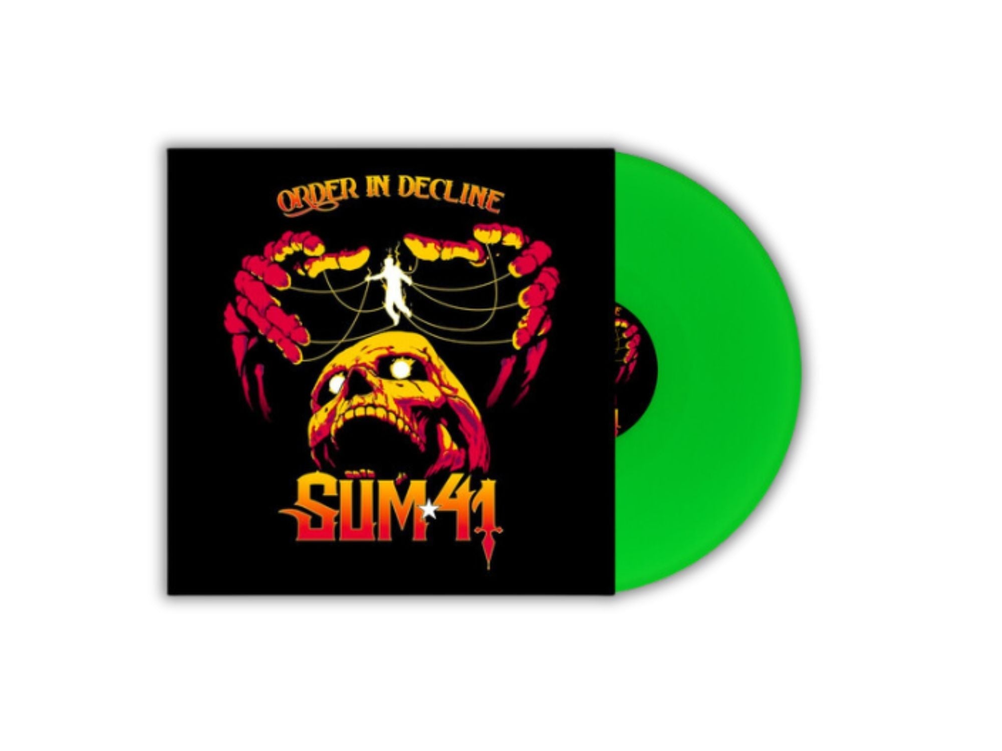 Sum 41 - Order In Decline (Limited Edition Neon Green Colored Vinyl, Indie Exclusive) Pale Blue Dot Records