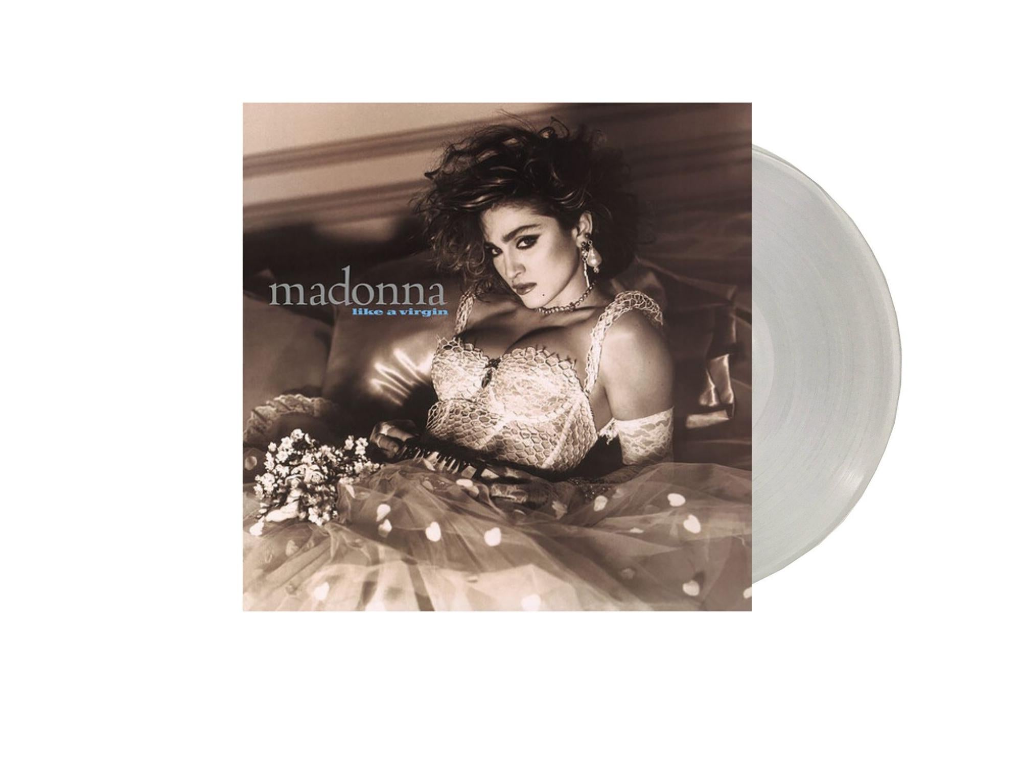 Madonna - Like A Virgin (Limited Edition Clear Colored Vinyl) Pale Blue Dot Records