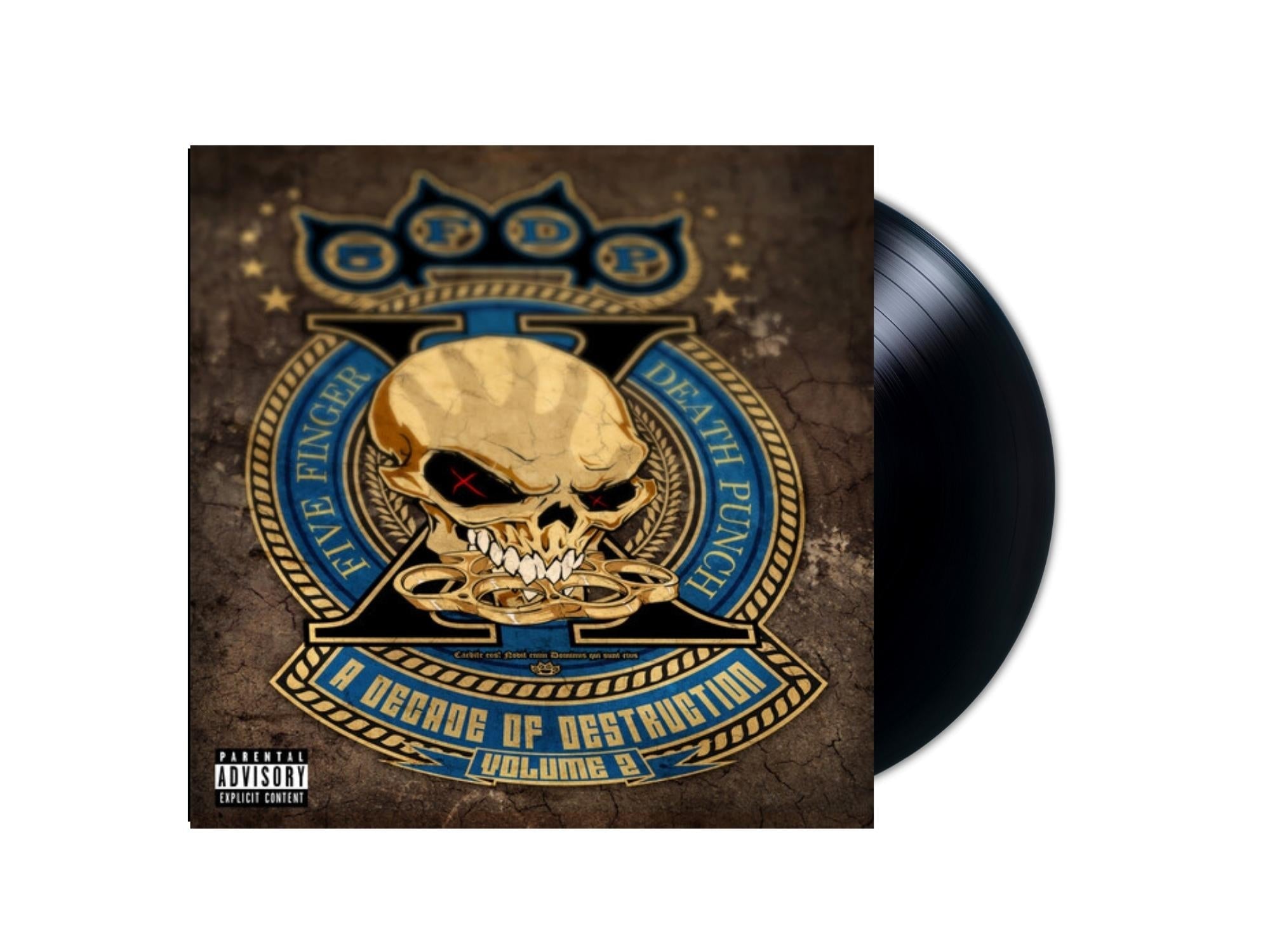 Five Finger Death Punch - A Decade Of Destruction, Vol. 2 (Double Vinyl) Pale Blue Dot Records