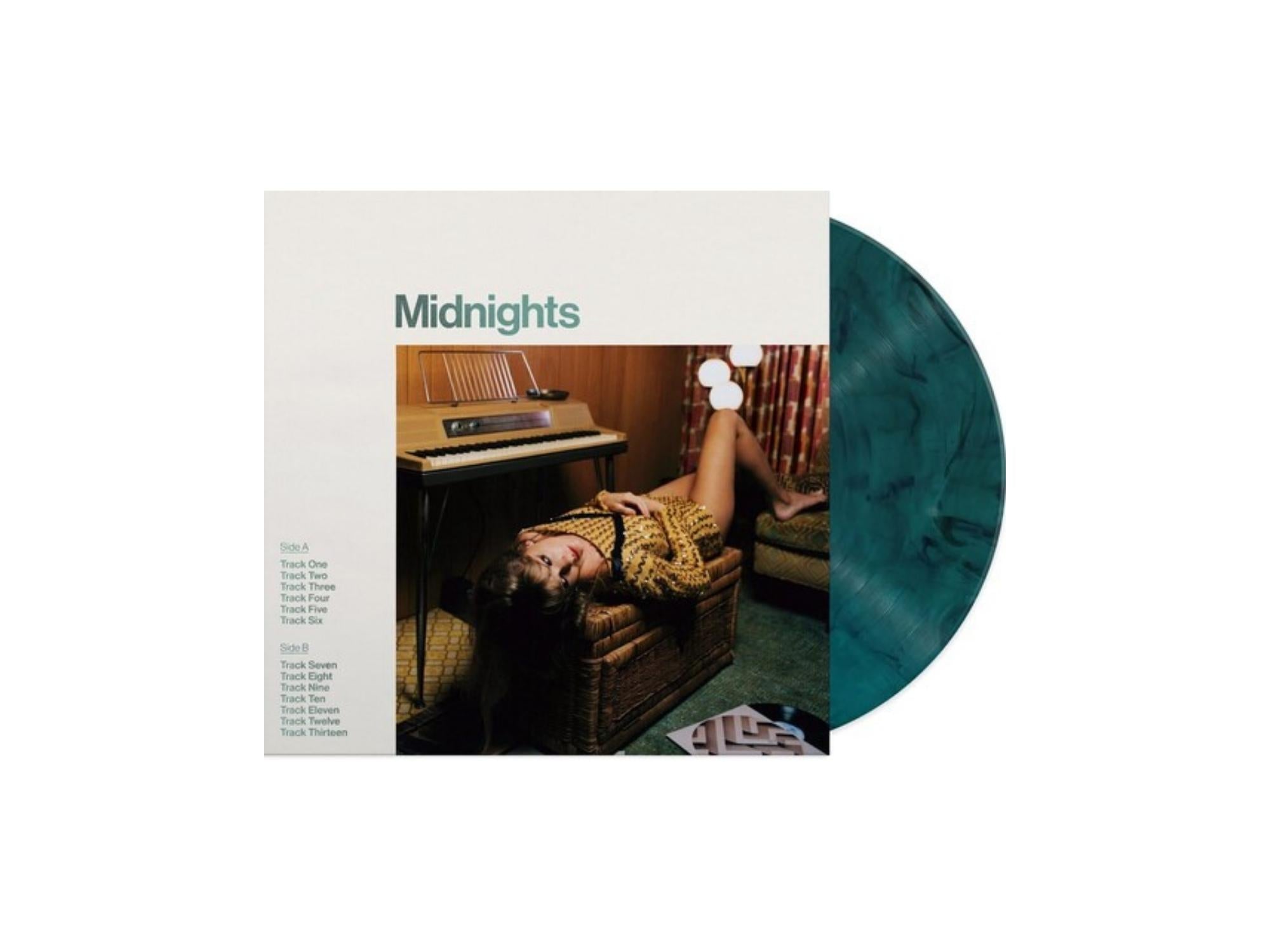 Taylor Swift - Midnights (Limited Edition Jade Green Colored Vinyl) Pale Blue Dot Records