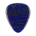 Lapis Lazuli Stone Guitar Or Bass Pick - 3.0 mm Ultra Heavy Gauge - 351 Shape - Specialty Handmade Gemstone Exotic Plectrum Exotic Plectrums