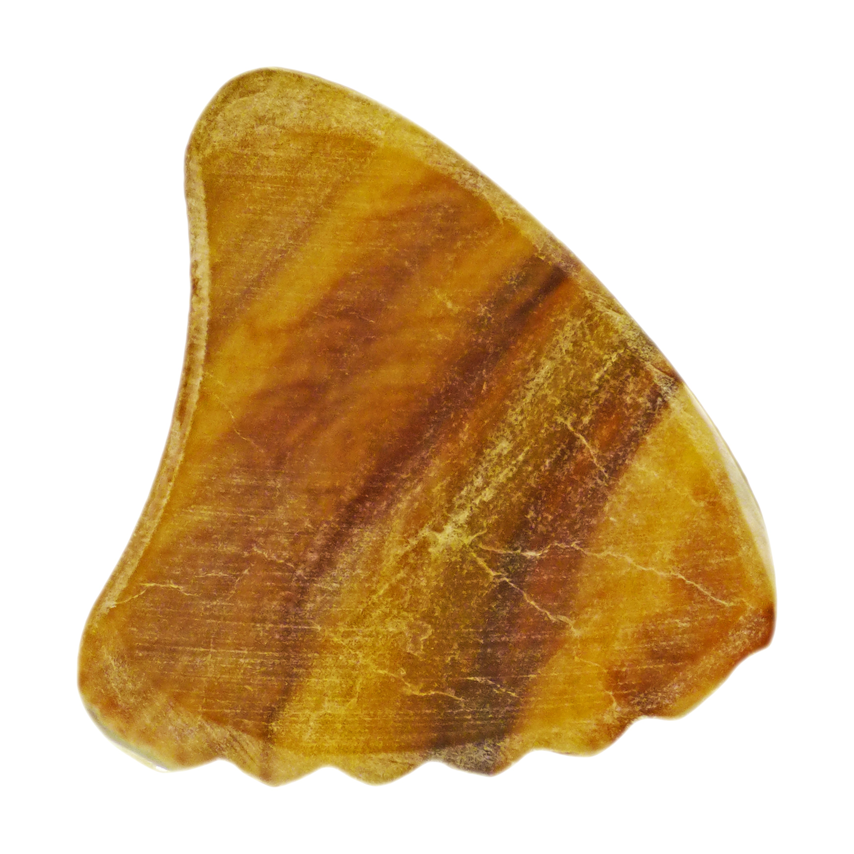 Gold Abalone Shell Guitar Or Bass Pick - 2.0 mm - 390 Wedge Shark Fin Shape - Handmade Specialty Exotic Luxury Plectrum Exotic Plectrums