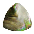 Black Abalone Shell Guitar Or Bass Pick - 2.0 mm - 346 Wedge Triangle Shape - Handmade Specialty Exotic Luxury Plectrum Exotic Plectrums