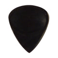 Black Buffalo Horn Guitar Or Bass Pick - 3.0 mm Ultra Heavy Gauge - 351 Groove Shape - Polished Finish Handmade Specialty Exotic Plectrum Exotic Plectrums