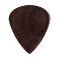 Rosewood Guitar Or Bass Pick - 3.0 mm Ultra Heavy Gauge - 351 Groove Shape - Natural Finish Handmade Specialty Exotic Plectrum Exotic Plectrums