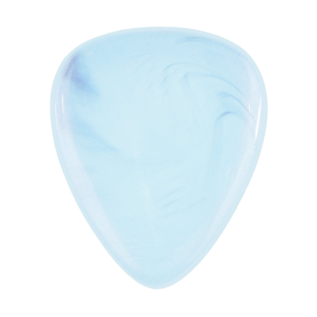 Opalite Gemstone Guitar Or Bass Pick - 3.0 mm Ultra Heavy Gauge - 351 Shape - Specialty Handmade Exotic Plectrum Exotic Plectrums
