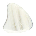 White Abalone Shell Guitar Or Bass Pick - 2.0 mm - 390 Wedge Shark Fin Shape - Handmade Specialty Exotic Luxury Plectrum Exotic Plectrums
