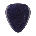 Blue Sandstone Stone Guitar Or Bass Pick - 3.0 mm Ultra Heavy Gauge - 351 Shape - Specialty Handmade Gemstone Exotic Plectrum Exotic Plectrums