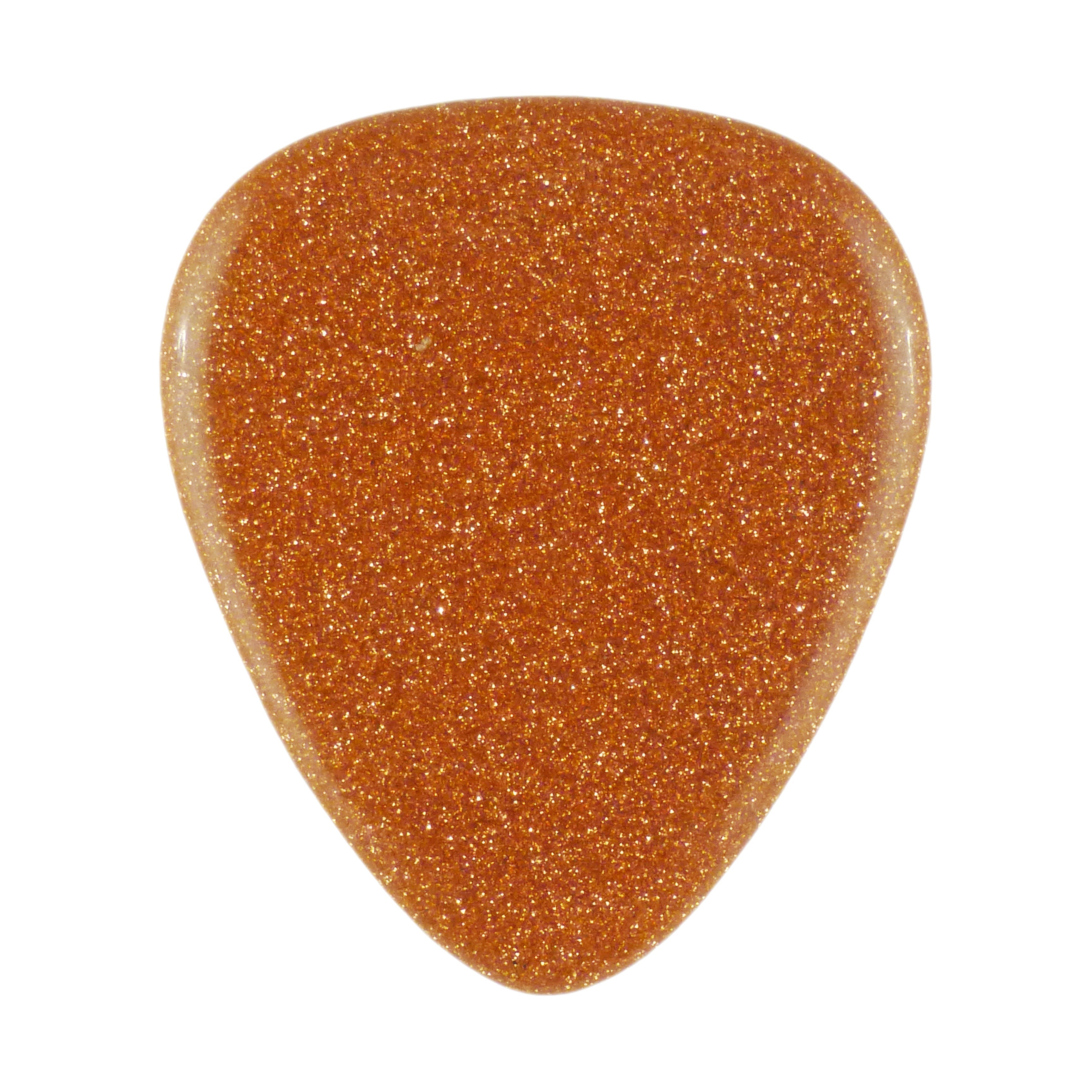 Brown Sandstone Stone Guitar Or Bass Pick - 3.0 mm Ultra Heavy Gauge - 351 Shape - Specialty Handmade Gemstone Exotic Plectrum Exotic Plectrums