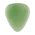 Green Aventurine Stone Guitar Or Bass Pick - 3.0 mm Ultra Heavy Gauge - 351 Shape - Specialty Handmade Gemstone Exotic Plectrum Exotic Plectrums