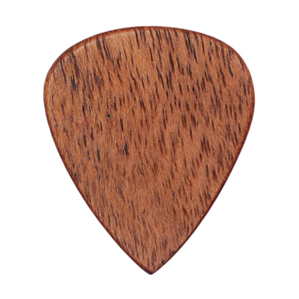 Acacia Wood Guitar Or Bass Pick - 1.5 mm Heavy Gauge - 351 Shape - Natural Finish Handmade Specialty Exotic Plectrum Exotic Plectrums