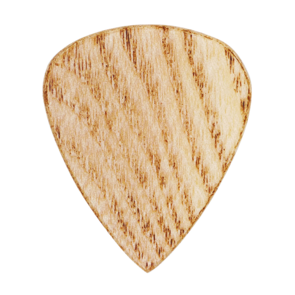 Ash Wood Guitar Or Bass Pick - 1.5 mm Heavy Gauge - 351 Shape - Natural Finish Handmade Specialty Exotic Plectrum Exotic Plectrums