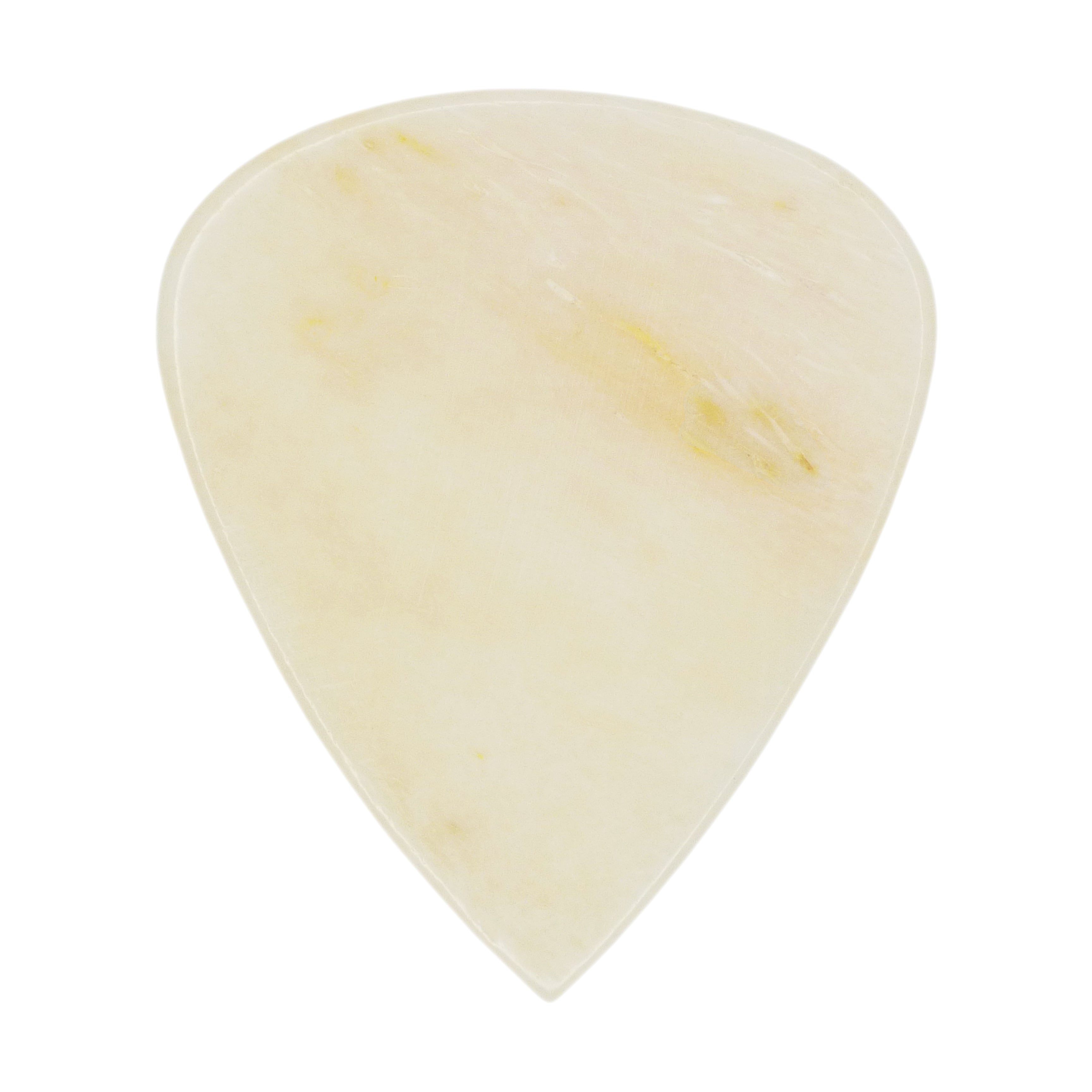 Camel Bone Guitar Or Bass Pick - 1.5 mm Heavy Gauge - 351 Shape - Natural Finish Handmade Specialty Exotic Plectrum Exotic Plectrums