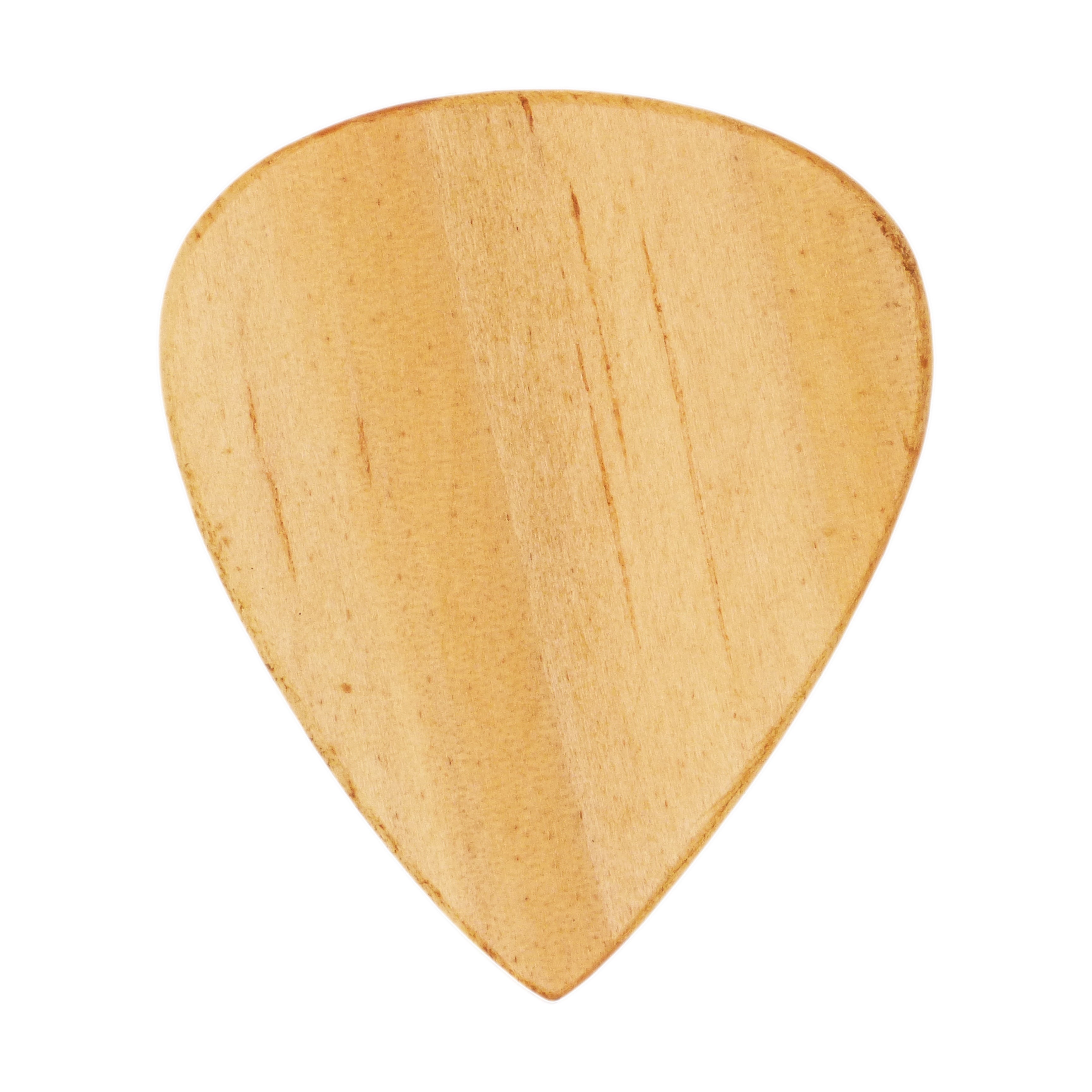 Cedar Wood Guitar Or Bass Pick - 1.5 mm Heavy Gauge - 351 Shape - Natural Finish Handmade Specialty Exotic Plectrum Exotic Plectrums