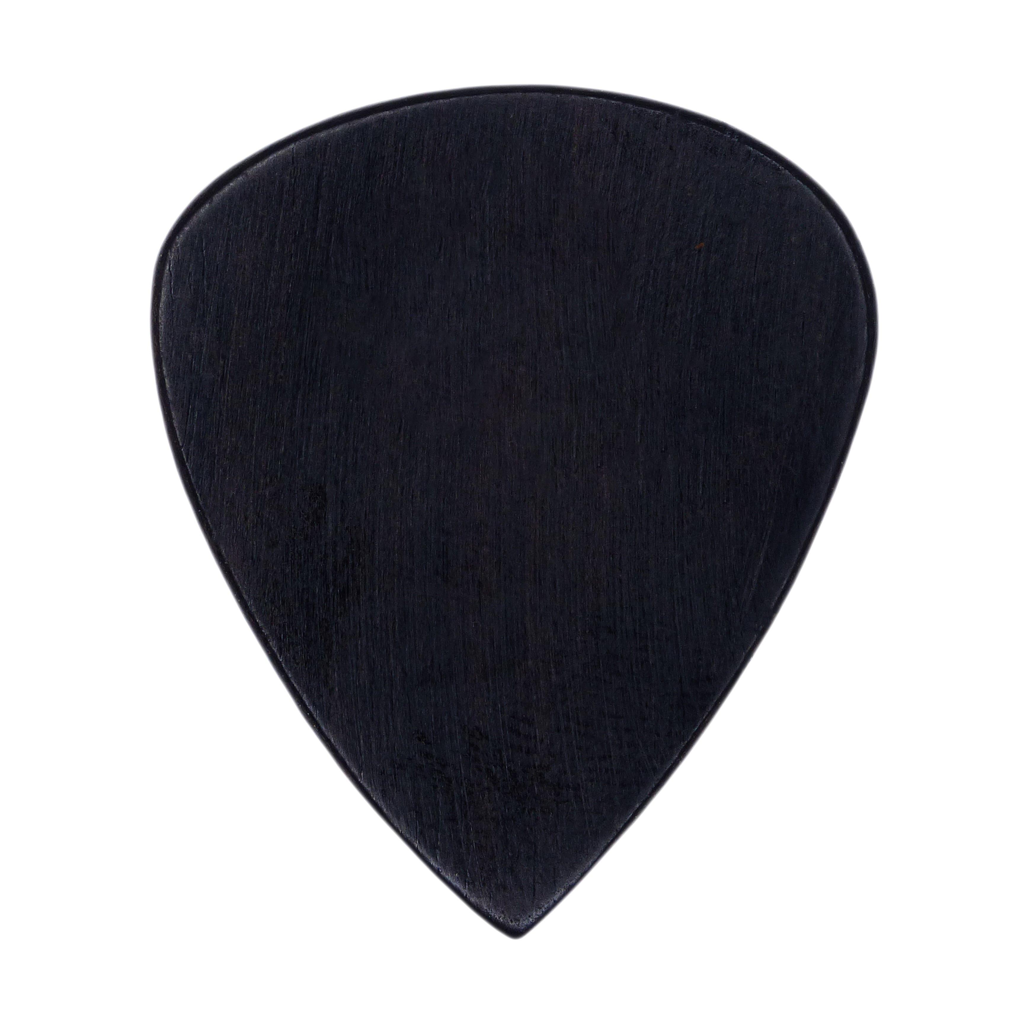 Ebony Wood Guitar Or Bass Pick - 1.5 mm Heavy Gauge - 351 Shape - Natural Finish Handmade Specialty Exotic Plectrum Exotic Plectrums