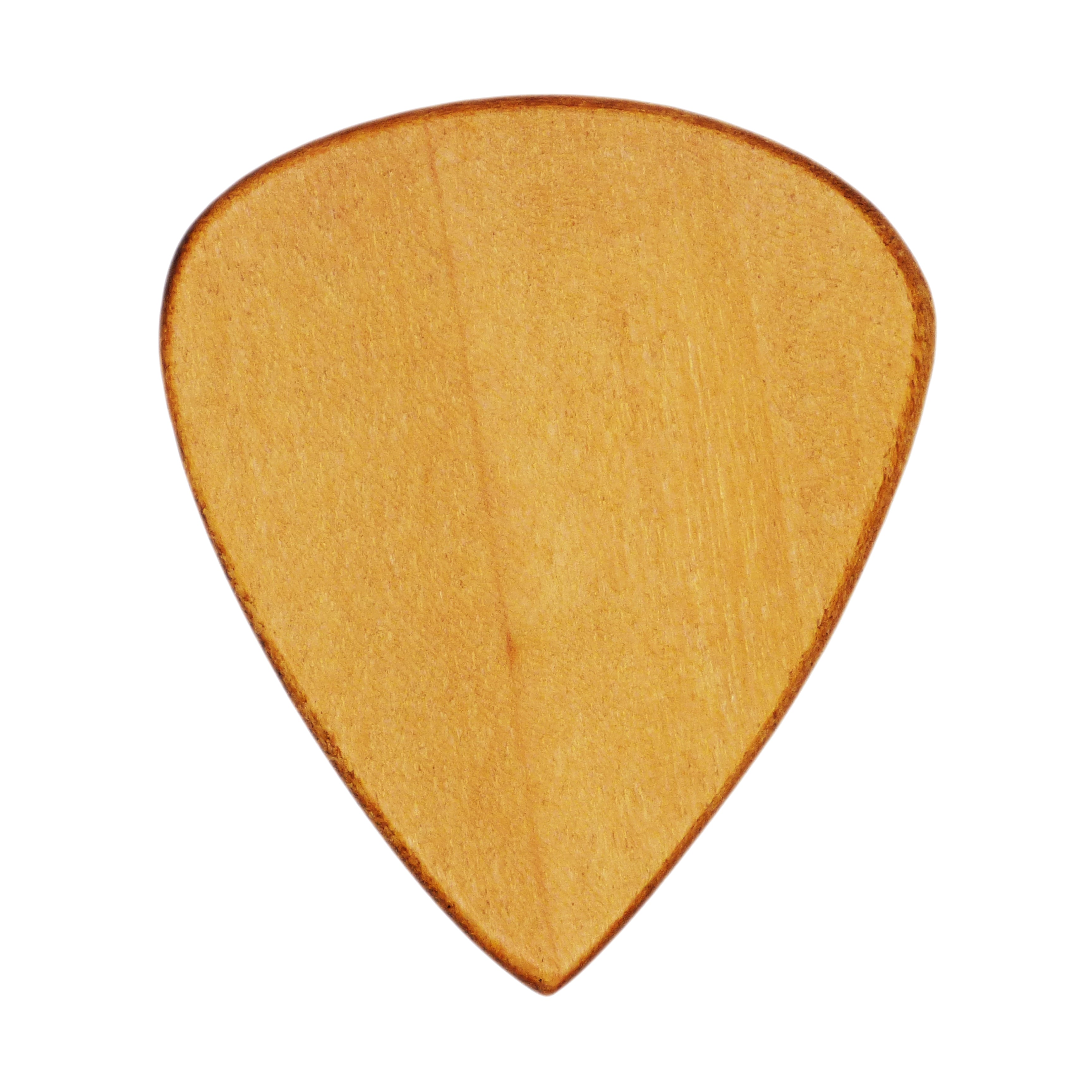 Haldu Wood Guitar Or Bass Pick - 1.5 mm Heavy Gauge - 351 Shape - Natural Finish Handmade Specialty Exotic Plectrum Exotic Plectrums