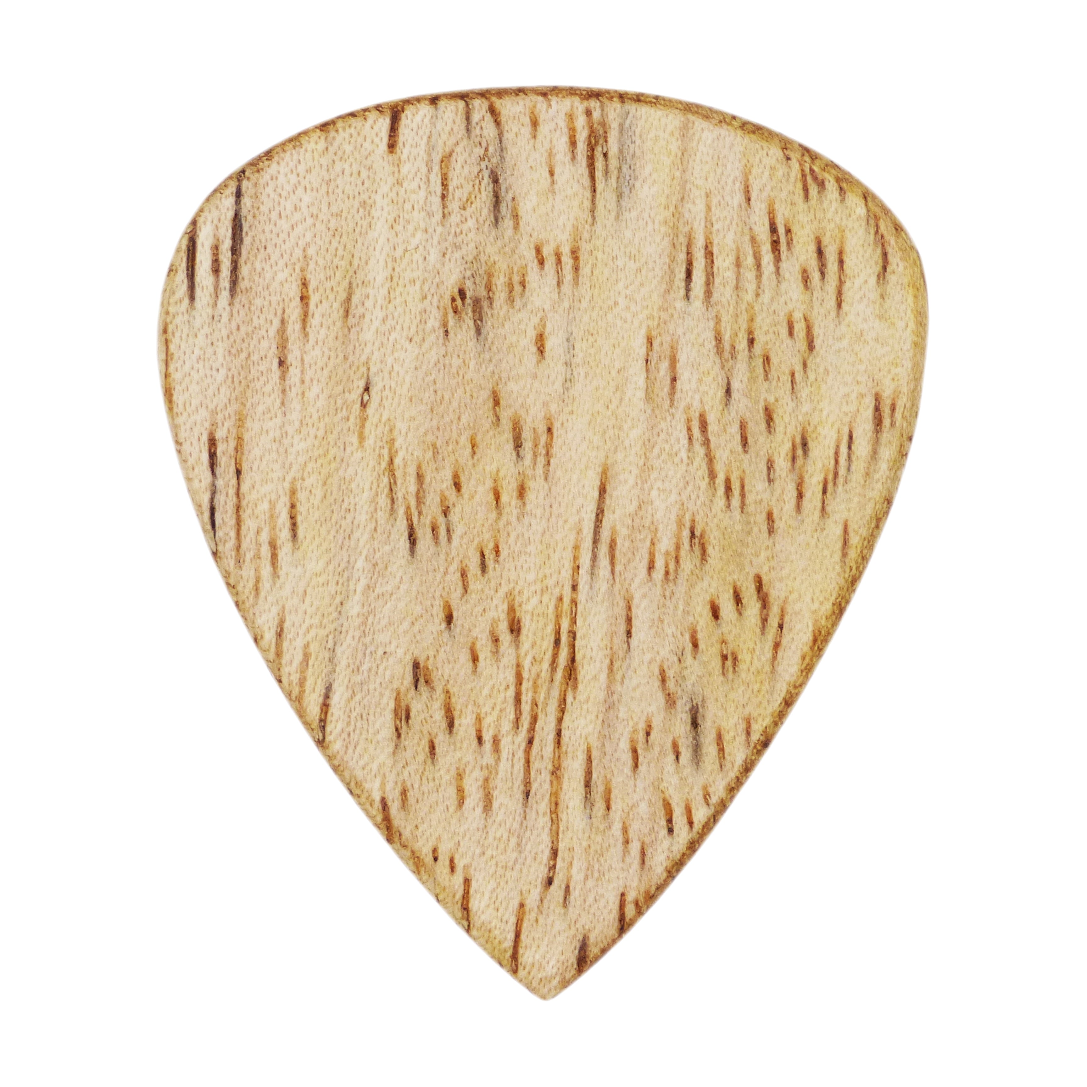 Mango Wood Guitar Or Bass Pick - 1.5 mm Heavy Gauge - 351 Shape - Natural Finish Handmade Specialty Exotic Plectrum Exotic Plectrums