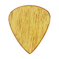 Mulberry Wood Guitar Or Bass Pick - 1.5 mm Heavy Gauge - 351 Shape - Natural Finish Handmade Specialty Exotic Plectrum Exotic Plectrums