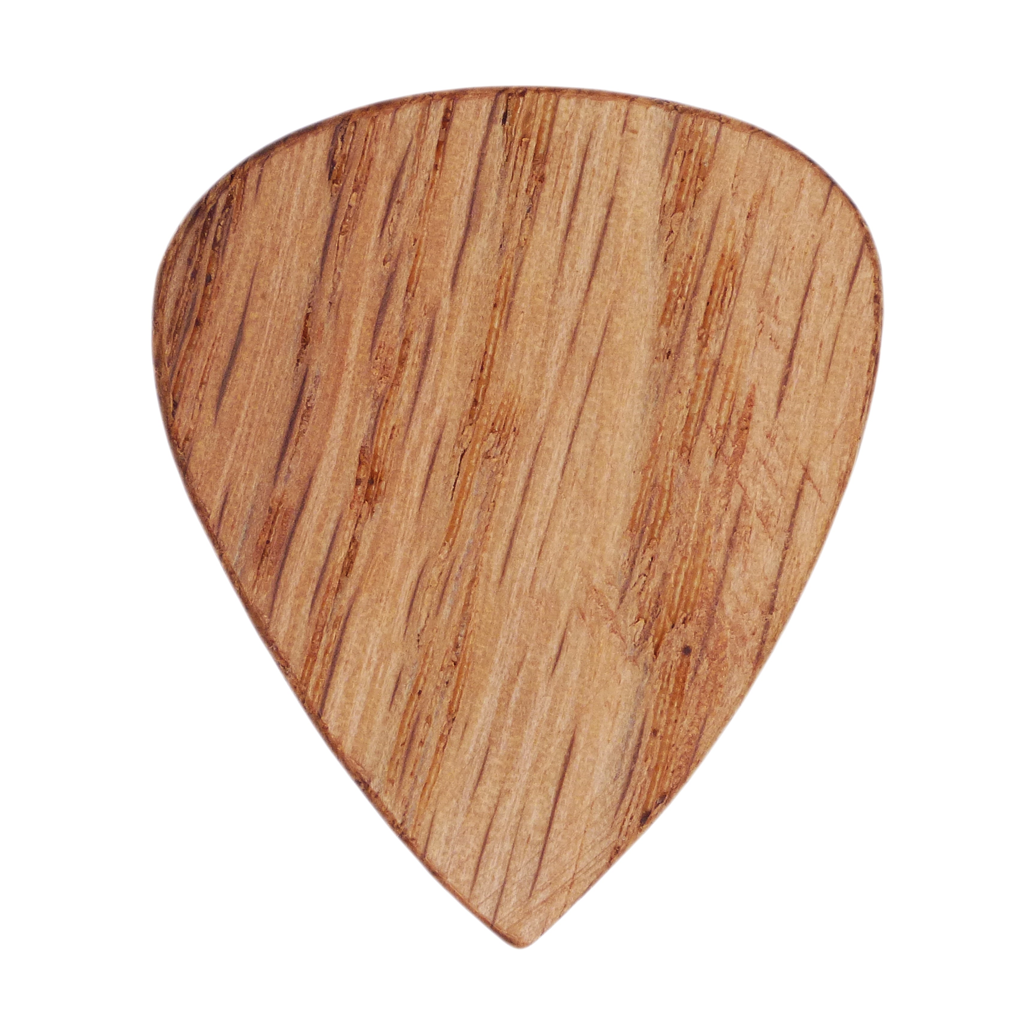 Oak Wood Guitar Or Bass Pick - 1.5 mm Heavy Gauge - 351 Shape - Natural Finish Handmade Specialty Exotic Plectrum Exotic Plectrums