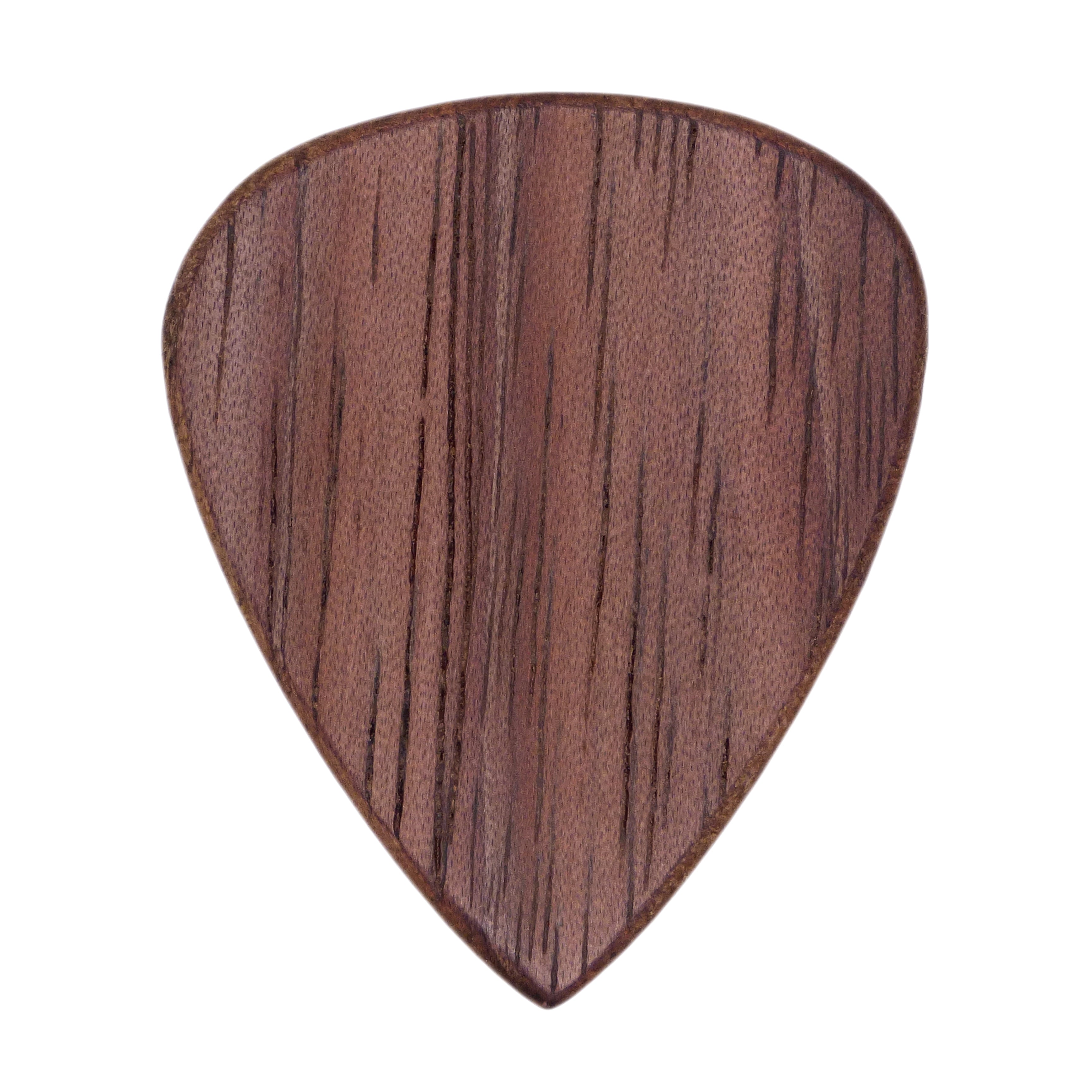 Walnut Wood Guitar Or Bass Pick - 1.5 mm Heavy Gauge - 351 Shape - Natural Finish Handmade Specialty Exotic Plectrum Exotic Plectrums