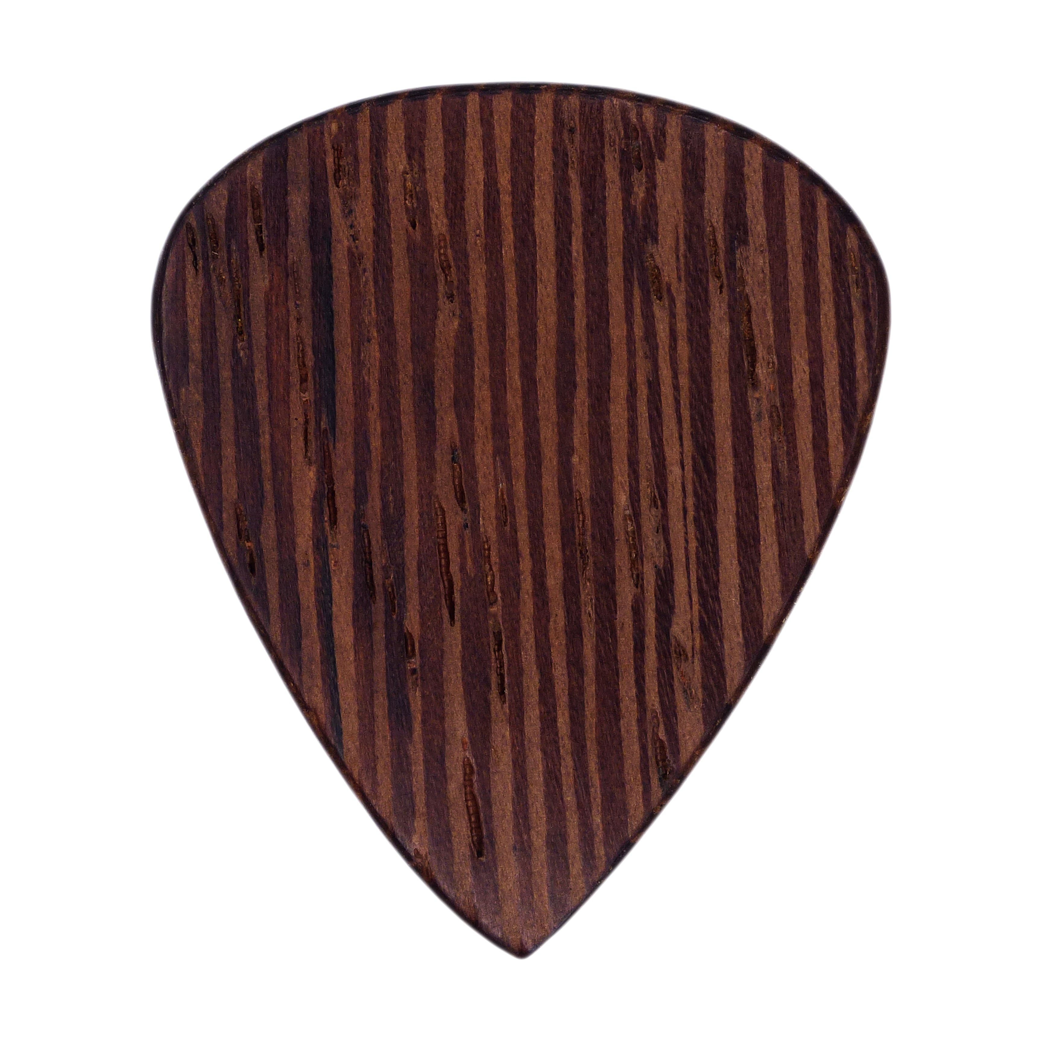 Wenge Wood Guitar Or Bass Pick - 1.5 mm Heavy Gauge - 351 Shape - Natural Finish Handmade Specialty Exotic Plectrum Exotic Plectrums