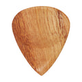 Chinaberry Wood Guitar Or Bass Pick - 3.0 mm Ultra Heavy Gauge - 351 Groove Shape - Natural Finish Handmade Specialty Exotic Plectrum Exotic Plectrums