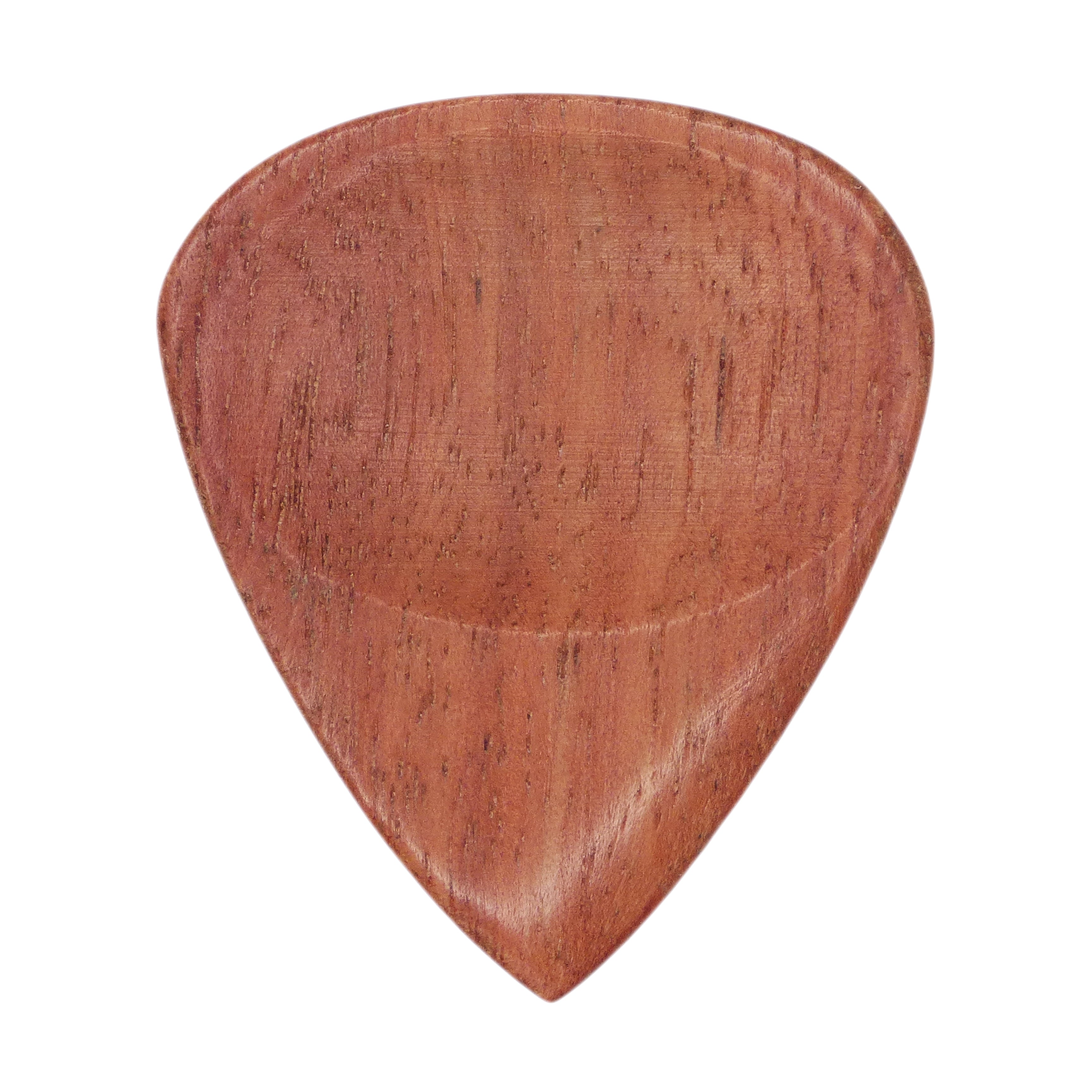 Eucalyptus Wood Guitar Or Bass Pick - 3.0 mm Ultra Heavy Gauge - 351 Groove Shape - Natural Finish Handmade Specialty Exotic Plectrum Exotic Plectrums