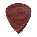 Mahogany Wood Guitar Or Bass Pick - 3.0 mm Ultra Heavy Gauge - 351 Groove Shape - Natural Finish Handmade Specialty Exotic Plectrum Exotic Plectrums