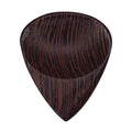 Wenge Wood Guitar Or Bass Pick - 3.0 mm Ultra Heavy Gauge - 351 Groove Shape - Natural Finish Handmade Specialty Exotic Plectrum Exotic Plectrums