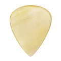 White Buffalo Horn Guitar Or Bass Pick - 1.5 mm Heavy Gauge - 351 Shape - Natural Finish Handmade Specialty Exotic Plectrum Exotic Plectrums