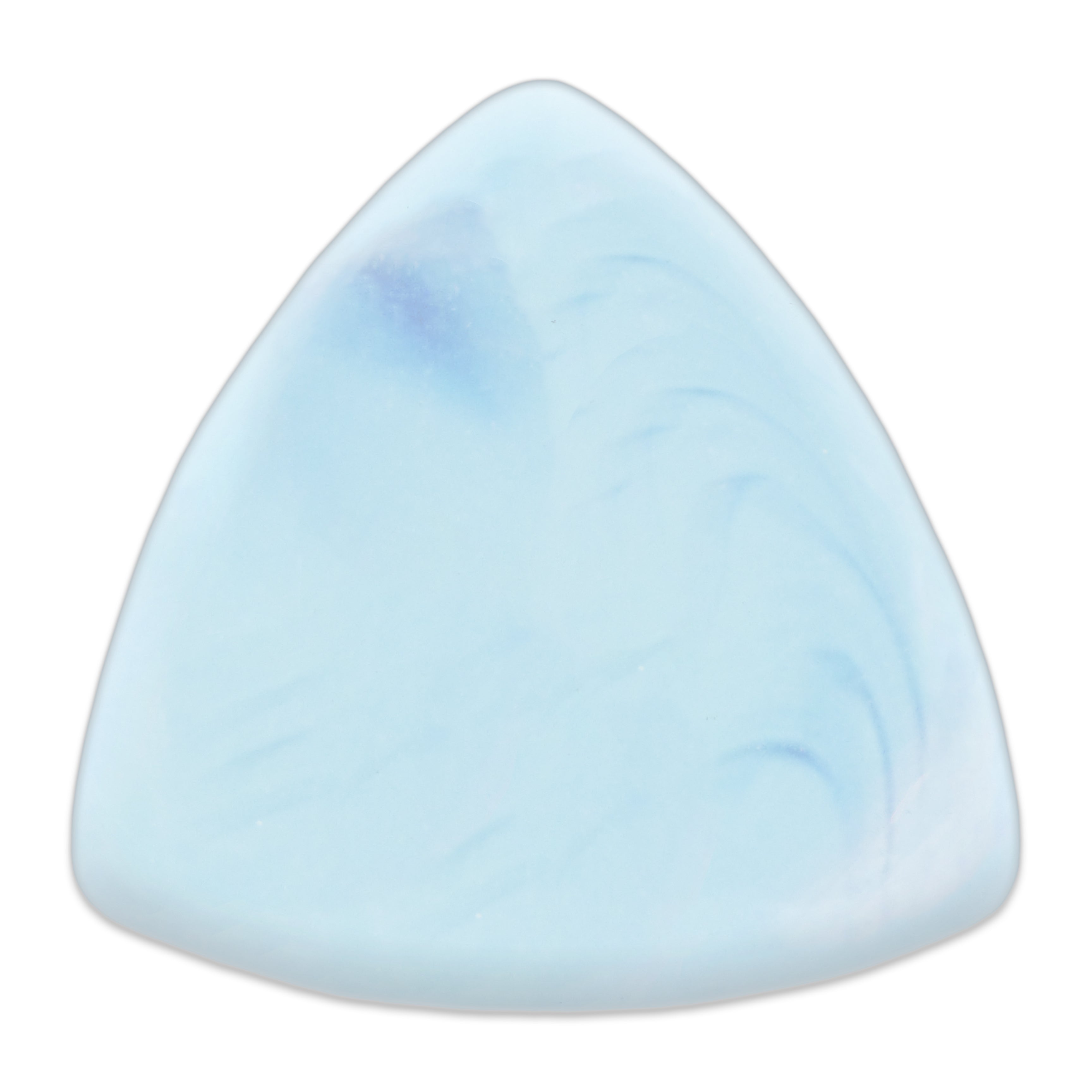 Opalite Stone Guitar Or Bass Pick - 3.0 mm Ultra Heavy Gauge - 346 Rounded Triangle Shape - Specialty Handmade Gemstone Exotic Plectrum Exotic Plectrums