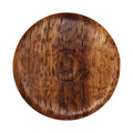 Teak Wood Guitar Or Mandolin Pick - 3.0 mm Ultra Heavy Gauge - Round Shape - Natural Finish Handmade Specialty Exotic Plectrum Exotic Plectrums