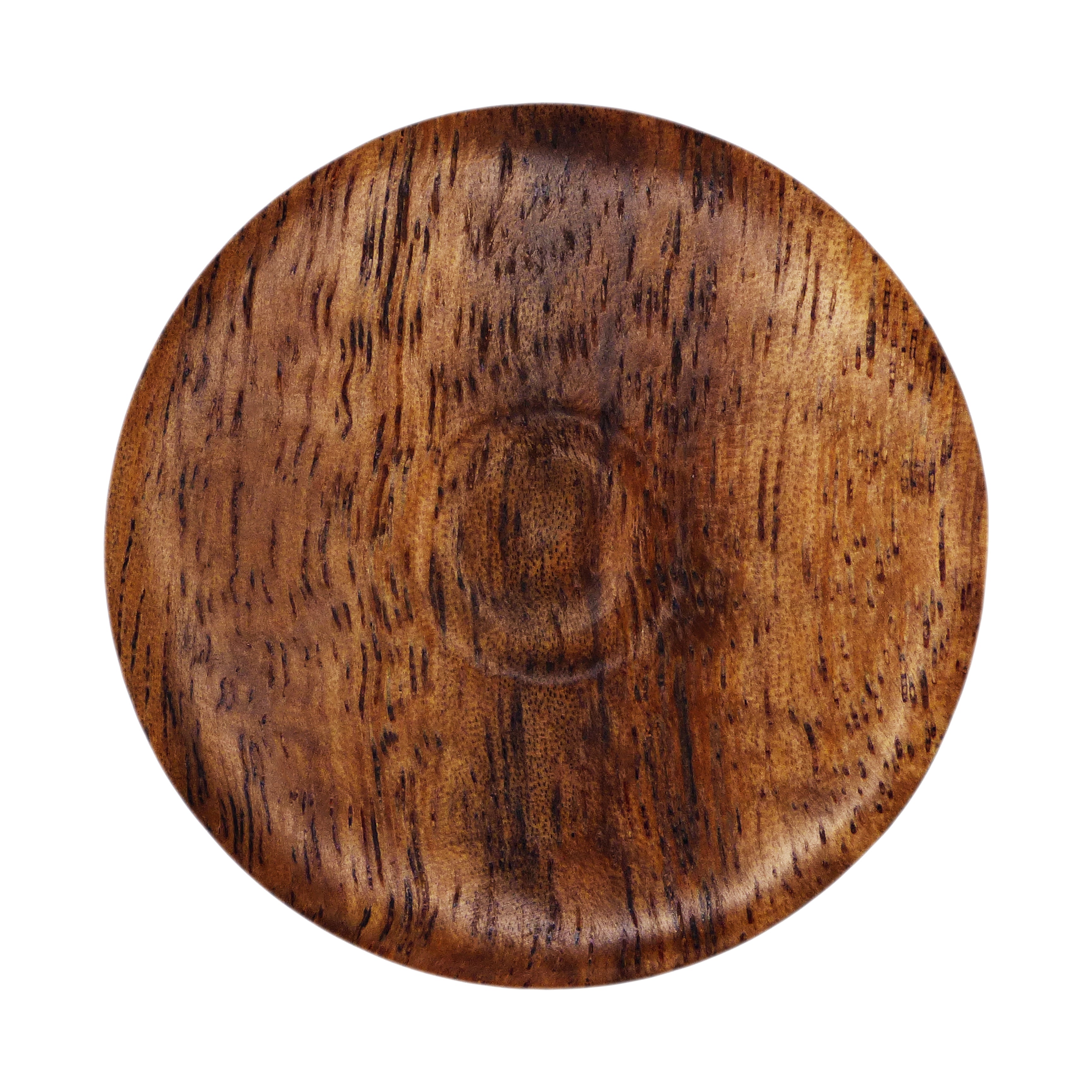 Teak Wood Guitar Or Mandolin Pick - 3.0 mm Ultra Heavy Gauge - Round Shape - Natural Finish Handmade Specialty Exotic Plectrum Exotic Plectrums
