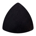 Ebony Wood Guitar Or Bass Pick - 1.5 mm Heavy Gauge - 346 Rounded Triangle Shape - Natural Finish Handmade Specialty Exotic Plectrum Exotic Plectrums