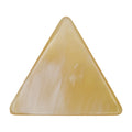 White Buffalo Horn Guitar Or Bass Pick - 1.5 mm Ultra Heavy Gauge - 355 Large Triangle Shape - Polished Finish Handmade Specialty Exotic Plectrum Exotic Plectrums