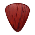 Padauk Wood Guitar Or Bass Pick - 3.0 mm Ultra Heavy Gauge - 351 Wedge Shape - Natural Finish Handmade Specialty Exotic Plectrum Exotic Plectrums