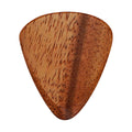 Teak Wood Guitar Or Bass Pick - 3.0 mm Ultra Heavy Gauge - 351 Wedge Shape - Natural Finish Handmade Specialty Exotic Plectrum Exotic Plectrums