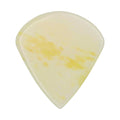 Camel Bone Guitar Or Bass Pick - 1.5 mm Ultra Heavy Gauge - Jazz Shape - Natural Finish Handmade Specialty Exotic Plectrum Exotic Plectrums