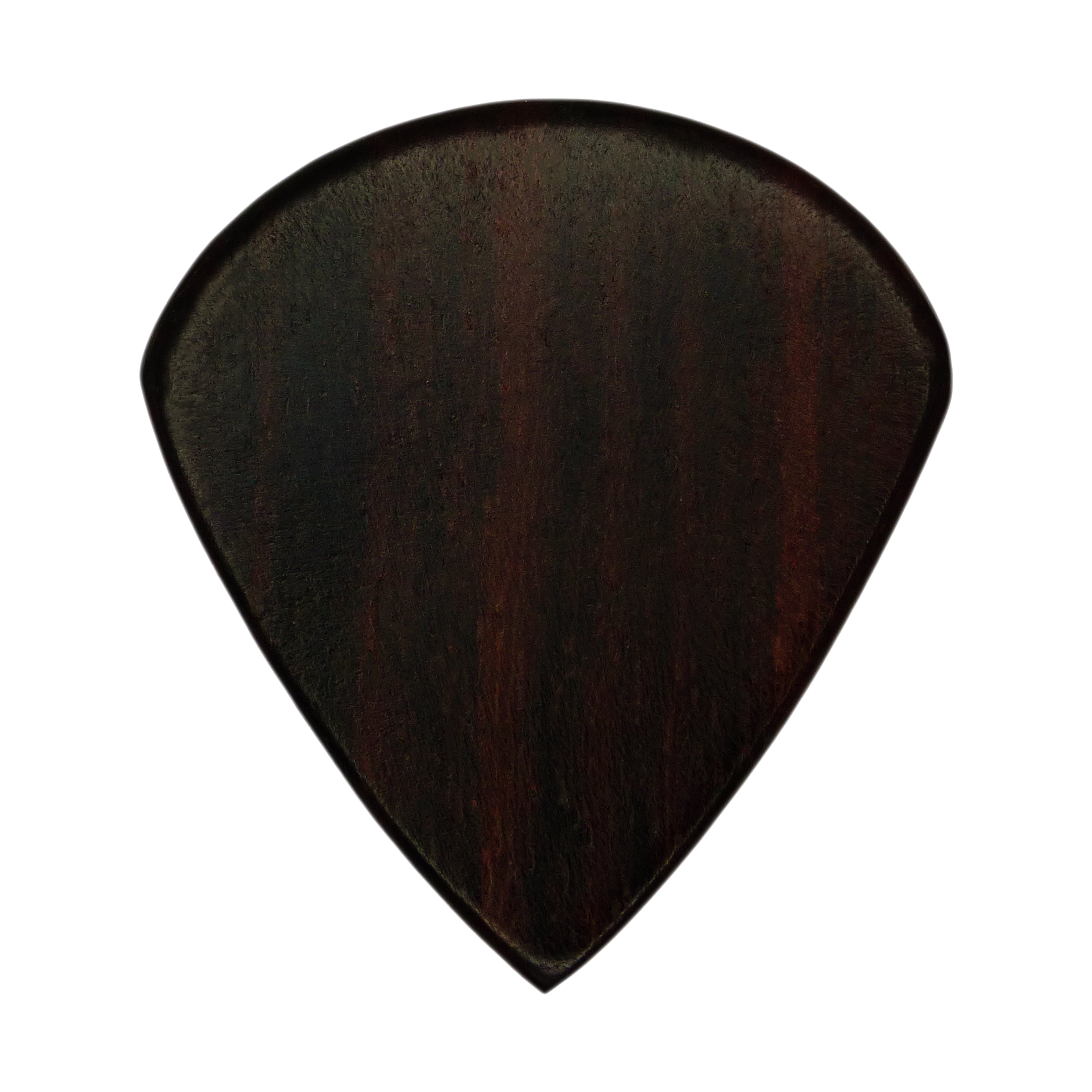 Rosewood Guitar Or Bass Pick - 1.5 mm Ultra Heavy Gauge - Jazz Shape - Natural Finish Handmade Specialty Exotic Plectrum Exotic Plectrums