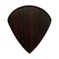 Rosewood Guitar Or Bass Pick - 1.5 mm Ultra Heavy Gauge - Jazz XL Shape - Natural Finish Handmade Specialty Exotic Plectrum Exotic Plectrums