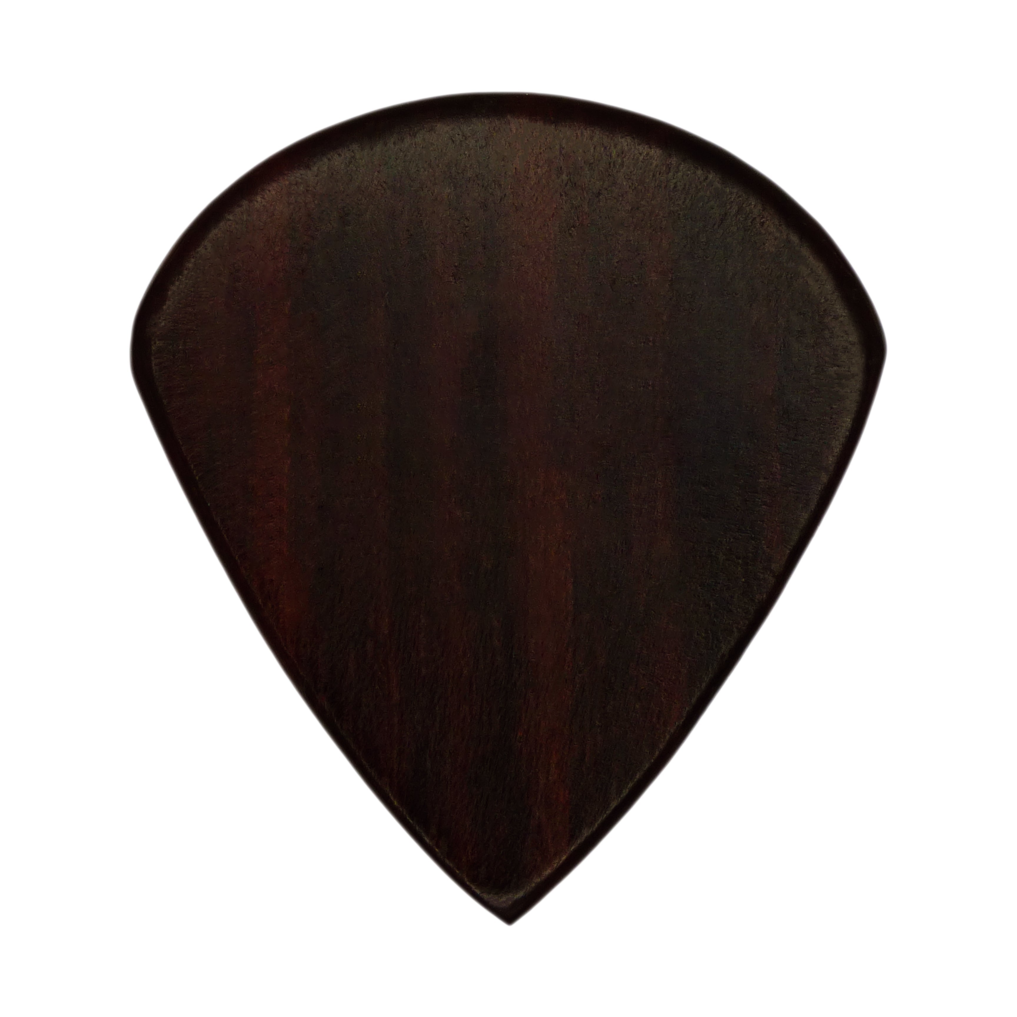 Rosewood Guitar Or Bass Pick - 1.5 mm Ultra Heavy Gauge - Jazz XL Shape - Natural Finish Handmade Specialty Exotic Plectrum Exotic Plectrums