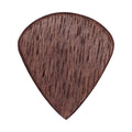 Walnut Wood Guitar Or Bass Pick - 1.5 mm Ultra Heavy Gauge - Jazz XL Shape - Natural Finish Handmade Specialty Exotic Plectrum Exotic Plectrums