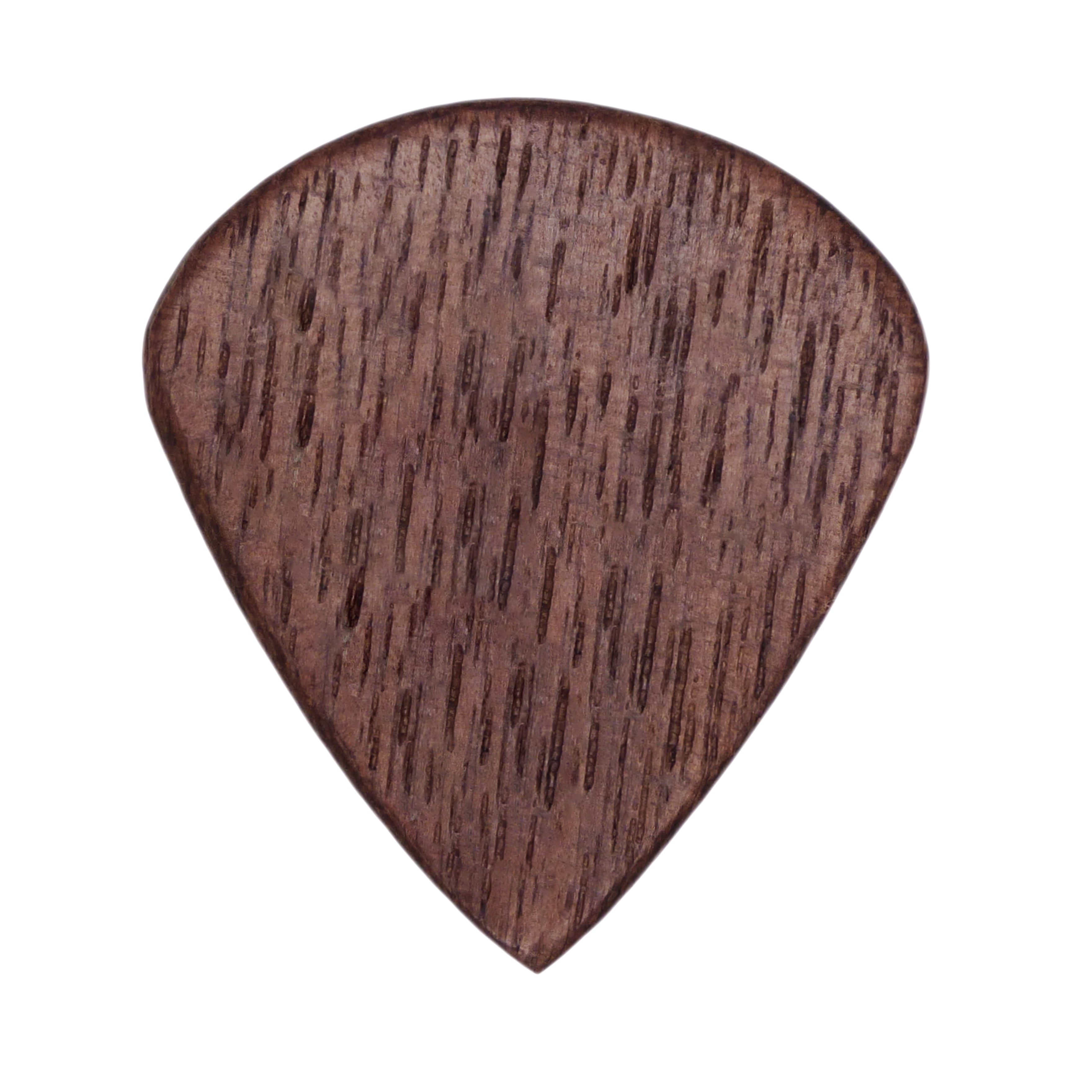Walnut Wood Guitar Or Bass Pick - 1.5 mm Ultra Heavy Gauge - Jazz XL Shape - Natural Finish Handmade Specialty Exotic Plectrum Exotic Plectrums