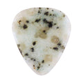 Kiwi Jasper Stone Guitar Or Bass Pick - 3.0 mm Ultra Heavy Gauge - 351 Shape - Specialty Handmade Gemstone Exotic Plectrum Exotic Plectrums
