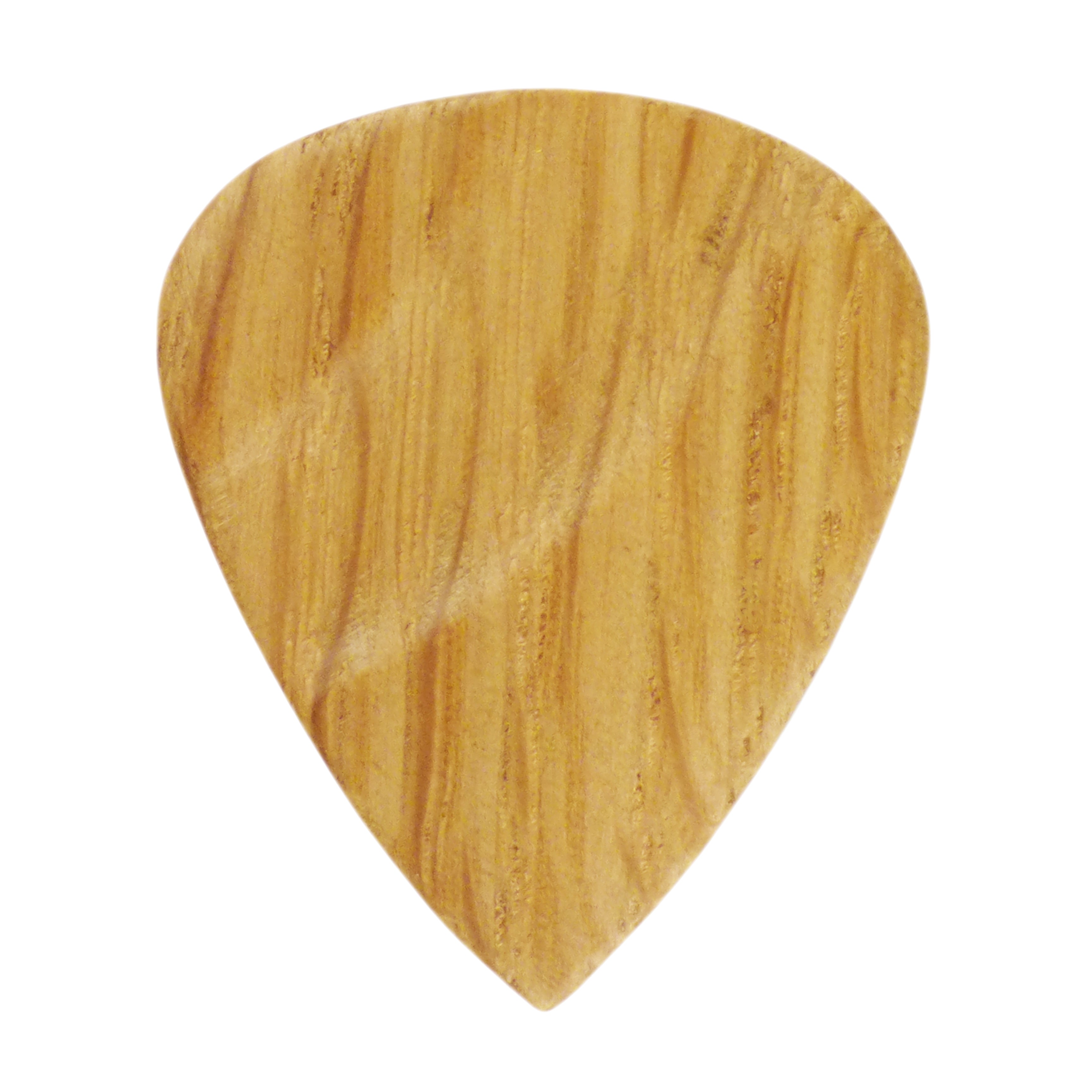 Oak Wood Guitar Or Bass Pick - 3.0 mm Ultra Heavy Gauge - 351 Groove Shape - Natural Finish Handmade Specialty Exotic Plectrum Exotic Plectrums