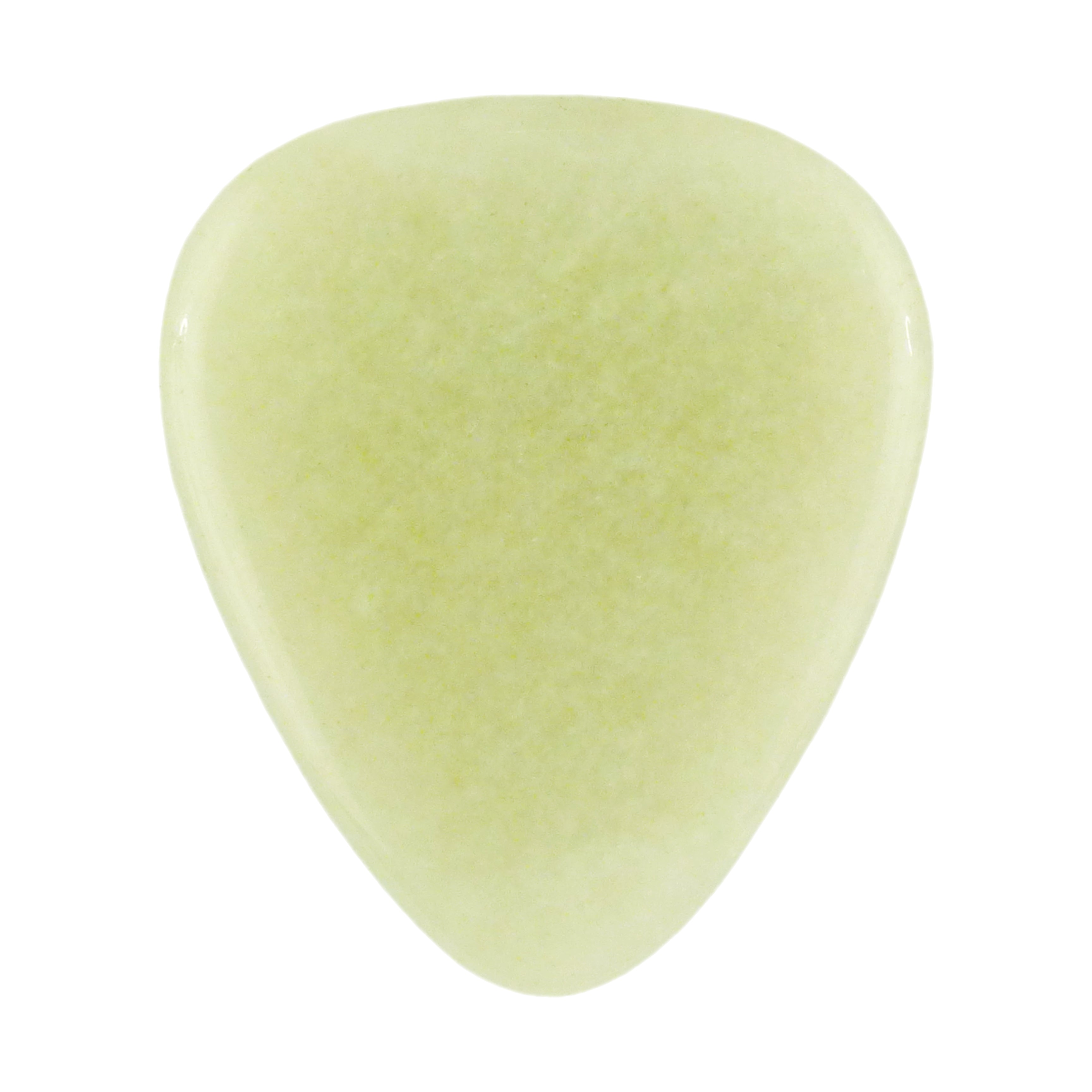 Indian Aventurine Stone Guitar Or Bass Pick - 3.0 mm Ultra Heavy Gauge - 351 Shape - Specialty Handmade Gemstone Exotic Plectrum Exotic Plectrums