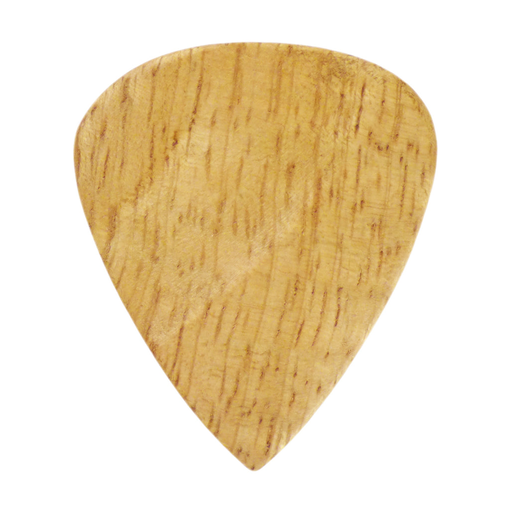 Mango Wood Guitar Or Bass Pick - 3.0 mm Ultra Heavy Gauge - 351 Groove Shape - Natural Finish Handmade Specialty Exotic Plectrum Exotic Plectrums
