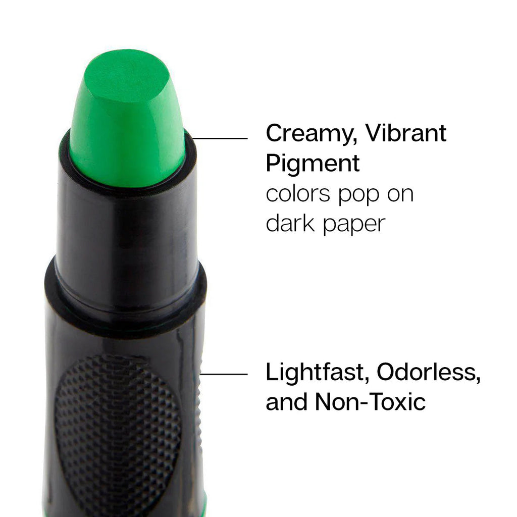 Gel Stick Crayons 24 Colors KINGART