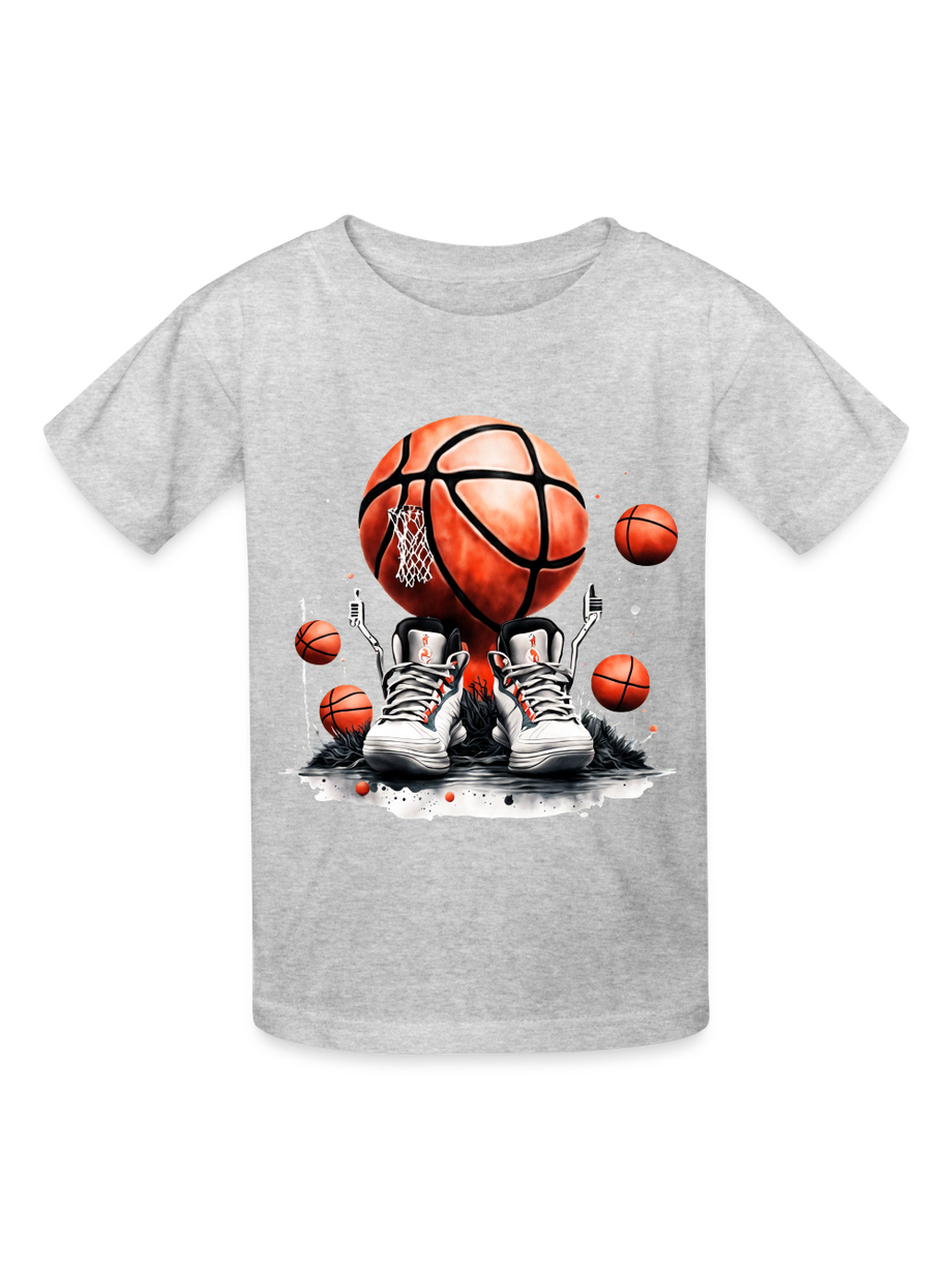 Boys Basketball Short Sleeve T-Shirt NicholesGifts
