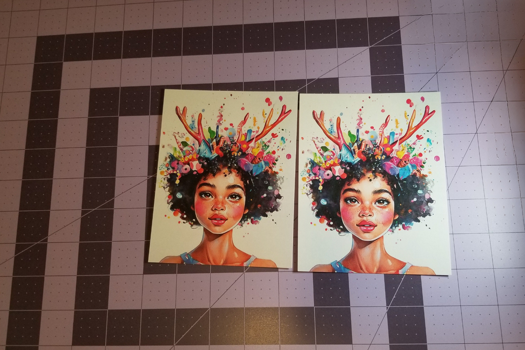 "Miss You Dearly" | Vibrant Afro-Fantasy Postcard Black Magic Social Club